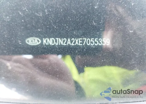 2014 Kia Soul из США, поврежденный, VIN KNDJN2A2XE7055359